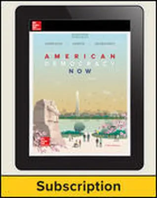 Harrison, American Democracy Now, 2017, 5e (AP Edition) AP Advantage Digital Bundle (ONboard (v2), Online Student Edition, SCOREboard (v2) 1-year subscription
