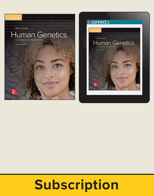 Lewis, Human Genetics, 2018, 12e (Reinforced Binding) Standard Student Bundle, 1-year subscription
