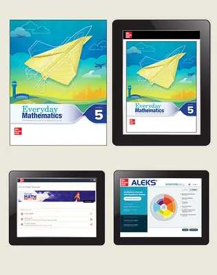 Everyday Math 4 Essential Student Materials Set with ALEKS and Arrive Math Booster, 1-Year, Grade 5