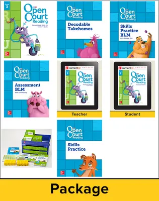 Open Court Reading Grade 3 Foundational Skills Kit Classroom Bundle, 1 Year Subscription Open Court Reading Grade 3 Foundational Skills Kit Classroom Bundle, 1 Year Subscription