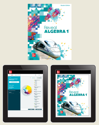 Reveal Algebra 1, Student Hardcover Bundle with ALEKS.com, 6-year subscription