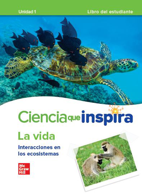 California Inspire Science: Life G7 Comprehensive SPANISH Student Bundle 1-year subscription