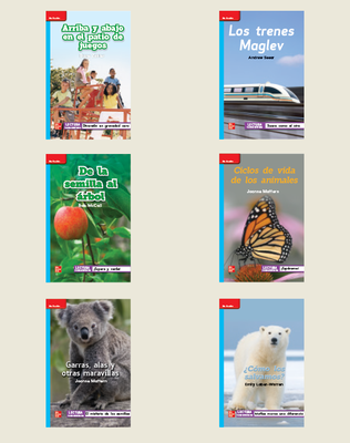 INSPIRE SCIENCE: Grade 3, Spanish Leveled Reader Library (6 copies)