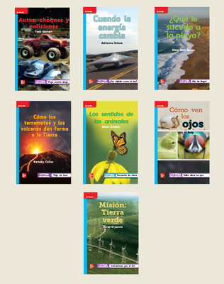 INSPIRE SCIENCE: Grade 4, Spanish Leveled Reader Library (6 copies)