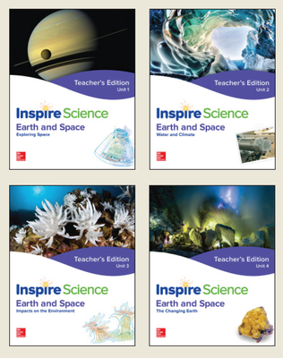 Inspire Science: Earth & Space Teacher Edition 4 Unit Bundle