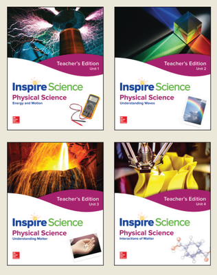 Inspire Science: Physical Teacher Edition 4 Unit Bundle