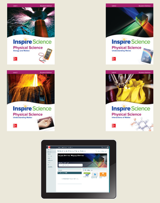 Inspire Science: Physical Comprehensive Student Bundle 1-year subscription