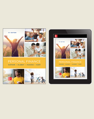 CUS MHE High School Personal Finance Print and Digital Student Bundle, 6-year CONNECT Subscription