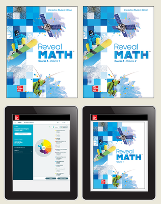 Reveal Math Course 1, Student Bundle with ALEKS.com, 6-year subscription