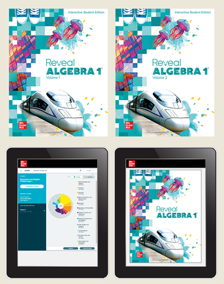 Reveal Algebra 1, Student Bundle with ALEKS.com, 1-year subscription