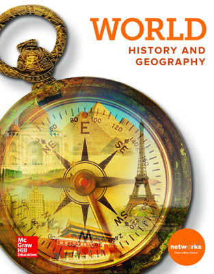 World History and Geography, Student Learning Center with LearnSmart and StudySync Blasts Bundle, 6-year subscription