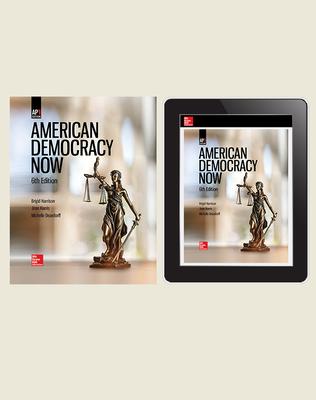 Harrison, American Democracy Now, 2019, 6e, Print and Digital Bundle (Student Edition with Online Student Edition), 6-year subscription