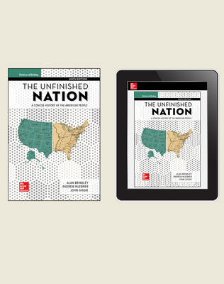 Brinkley, The Unfinished Nation, 2019, 9e, Student Bundle (Student Edition with Online Student Edition), 1-year subscription