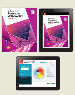 Illustrative Mathematics, Course 2, Student Bundle Digital and Consumable Print with ALEKS (via ALEKS.com), 1-year subscription