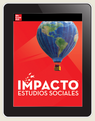 IMPACTO Social Studies, Nuestro lugar en el mundo, Grade 1, Online Teacher Center, 1-year subscription