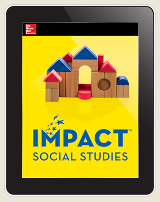IMPACT Social Studies, Learning and Working Together, Grade K, Online Student Center, 1-year subscription