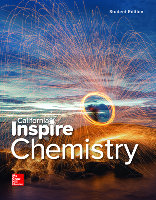 California Inspire Chemistry: G9-12 Comprehensive Student Class Set w/ALEKS Add-On (70 eSE 35 print SE), 1-year subscription