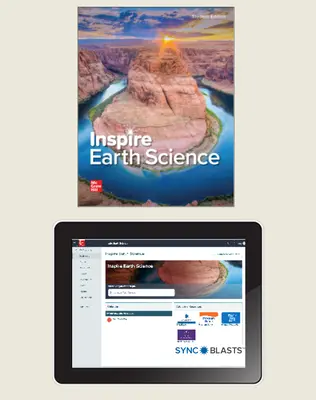 Inspire Science: Earth, G9-12 Comprehensive Student Bundle w/StudySync Blasts, 6 year subscription