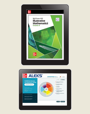 Illustrative Mathematics, Course 3, Digital Student Bundle with ALEKS (via ALEKS.com), 6-year subscription