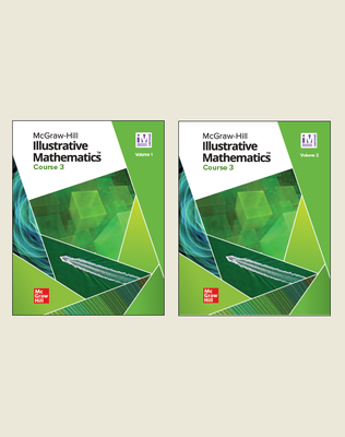 Illustrative Mathematics, Course 3, Student Edition Bundle, vols. 1 and 2