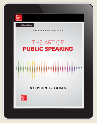 Lucas, The Art of Public Speaking, 2020, 13e, Online Student Edition, 1 yr subscription