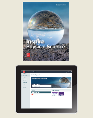Inspire Science: Physical Science G9-12, Comprehensive Student Class Set (70 eSE 35 print SE), 1-year subscription