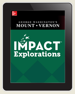 IMPACT: George Washington's Mt. Vernon: George Washington's Dinner, Online Student Edition, Grades K-1, 1-year subscription