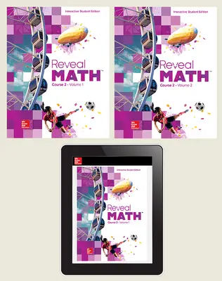 Reveal Math Course 2, Student Bundle, 6- year subscription