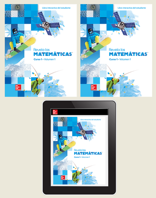 Reveal Math Course 1, Spanish Student Bundle, 1- year subscription