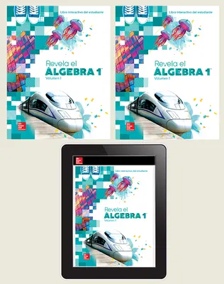 Reveal Algebra 1, Spanish Student Bundle, 6-year subscription