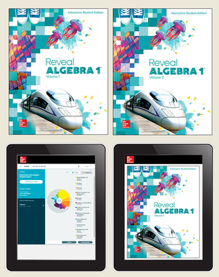 Reveal Algebra 1, Student Bundle with ALEKS via my.mheducation.com, 1-year subscription