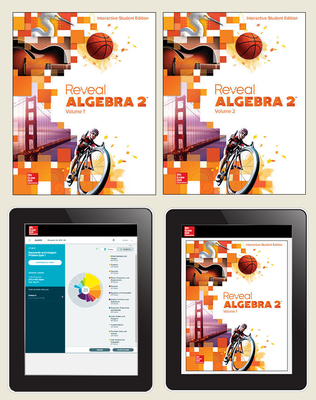 Reveal Algebra 2, Student Bundle with ALEKS via my.mheducation.com, 6-year subscription
