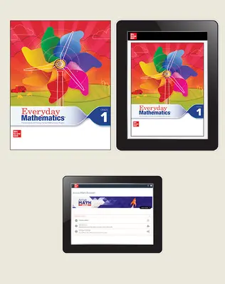 Everyday Math 4 Comprehensive Student Materials Set with Arrive Math Booster, 7-Years, Grade 1