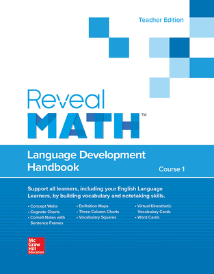Reveal Math Course 1, Language Development Handbook, Teacher Edition