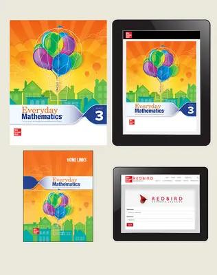 Everyday Math 4 Comprehensive Student Materials Set with Home Links and Redbird, 7-Years, Grade 3