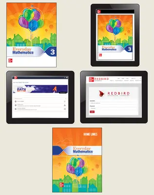 Everyday Math 4 Comprehensive Student Materials Set with Home Links, Redbird and Arrive Math Booster, 5-Years, Grade 3