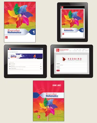 Everyday Math 4 Comprehensive Student Materials Set with Home Links, Redbird and Arrive Math Booster, 7-Years, Grade 1