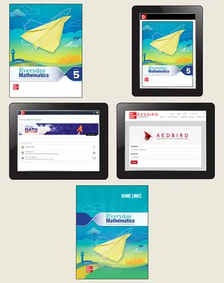 Everyday Math 4 Comprehensive Student Materials Set with Home Links, Redbird and Arrive Math Booster, 7-Years, Grade 5