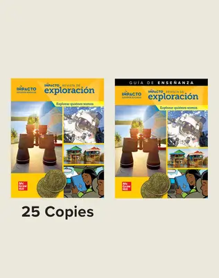 IMPACTO Social Studies, Explorar quiénes somos, Grade 2, Explorer Magazine Class Set (25) with Teaching Guide IMPACTO Social Studies, Explorar quiénes somos, Grade 2, Explorer Magazine Class Set (25) with Teaching Guide