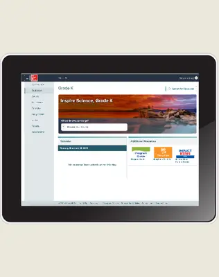 Inspire Science: Grade K, Online Student Center, 1-Year Subscription