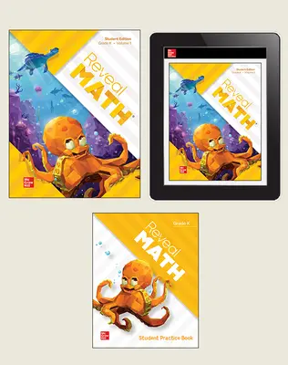 Reveal Math, Grade K, Student Bundle, 6-years