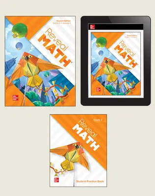 Reveal Math, Grade 3, Student Bundle, 6-years