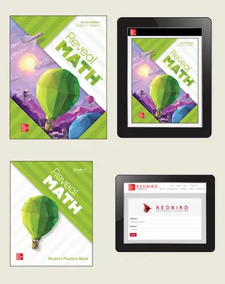 Reveal Math, Grade 4, Student Bundle with Redbird, 1-year Reveal Math, Grade 4, Student Bundle with Redbird, 1-year