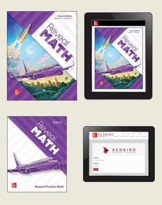 Reveal Math, Grade 5, Student Bundle with Redbird, 1-year Reveal Math, Grade 5, Student Bundle with Redbird, 1-year