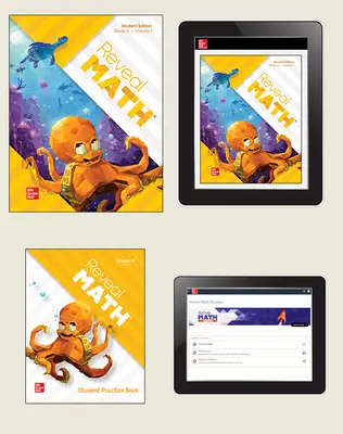 Reveal Math, Grade K, Student Bundle with Arrive Math Booster, 6-years