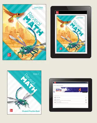 Reveal Math, Grade 2, Student Bundle with Arrive Math Booster, 6-years