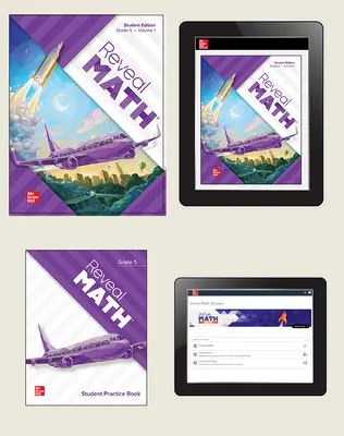 Reveal Math, Grade 5, Student Bundle with Arrive Math Booster, 6-years