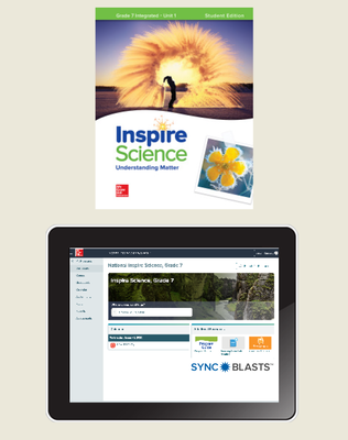 Inspire Science: Integrated G7 Comprehensive Student Bundle w/SyncBlasts, 6-year subscription