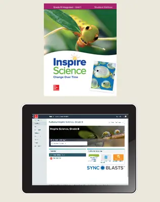 Inspire Science: Integrated G8 Comprehensive Student Bundle w/SyncBlasts, 6-year subscription