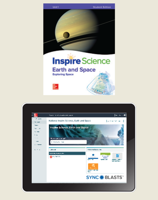 Inspire Science: Earth & Space Comprehensive Student Bundle w/SyncBlasts, 6-year subscription